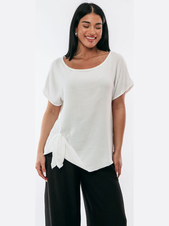 Damen Bluse White