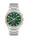 Ferro Men's Watch Battery with Silver Metal Bracelet