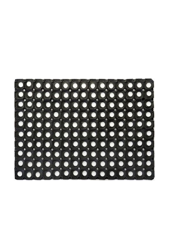 Stabplast Entrance Mat made of Rubber Black 100x150cm Thickness 22mm