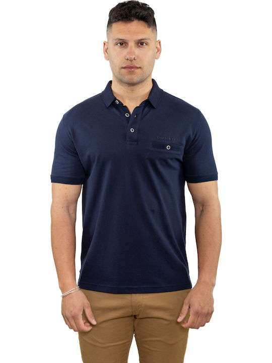 Side Effect Side Effect Polo Kurzarm Bluse Mari...