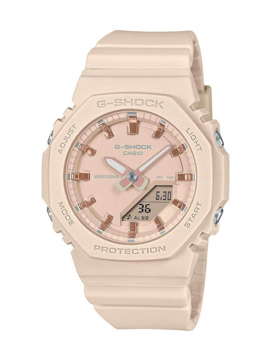 Casio G-shock Ψηφιακό Γυναικείο Ρολόι 40.2mm Χρ...