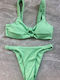 Set Bikini with Removable Padding Brazil Green