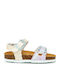 Kids' Sandals Lisa Anatomic Gold-Lilac Flower