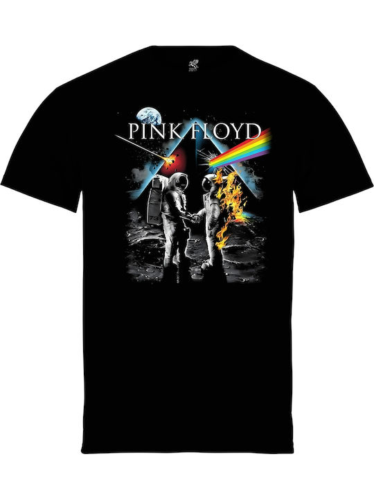 Μπλούζα Εταιρίας Pegasus Μαύρη Τύπωμα Pink Floyd Μπλούζα Εταιρίας Pegasus Μαύρη Τύπωμα Pink Floyd