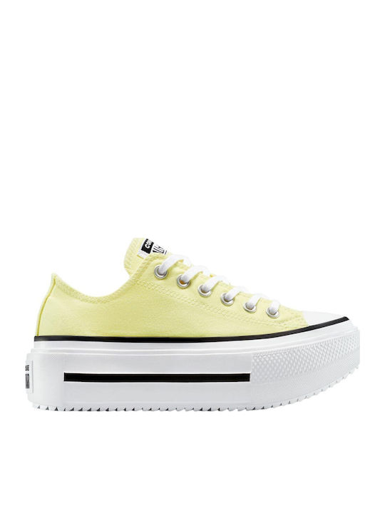 Lift Double Γυναικεία Flatforms Sneakers Lemon
