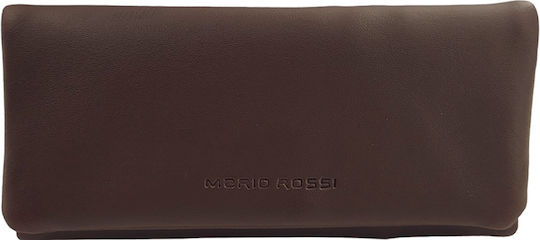 Mario Rossi Tobacco Pouch With Magnetic Clasp Rossi Brown