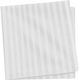 Set 10 Șervețete de Chelner 100 Cotton Dungi Subțiri Damask 1 Cm Alb Dimensiune 55x55 Cm