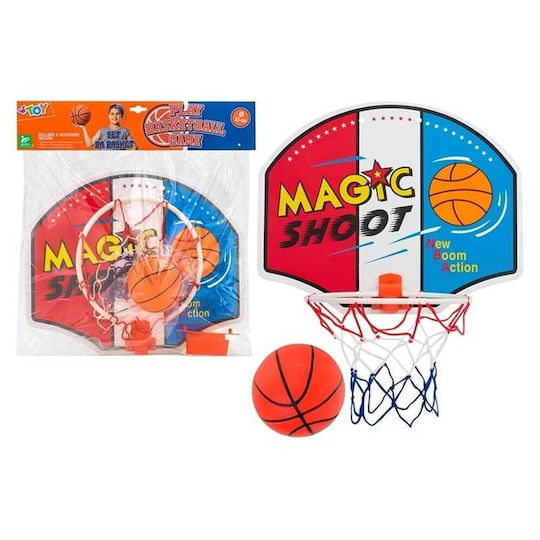 Globo Lighting Indoor & Outdoor Wall Mounted Basketball Hoop with Ball