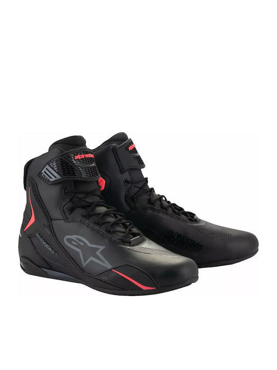 Alpinestars Faster-4 Din piele Negre