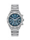 Breil Men's Watch Battery with Stainless Steel Bracelet Silver/Blue