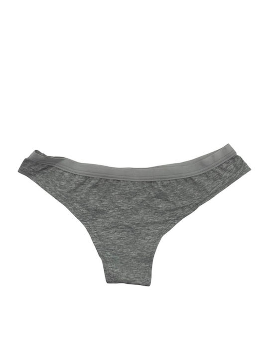 Jadea Γυναικείο String Γκρι