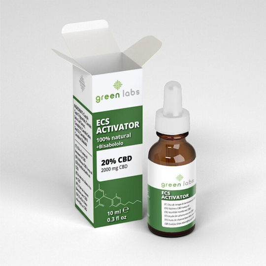Giantec Масло от Коноп за Намаляване на Стрес с 20% CBD и 20% CBG 10ml