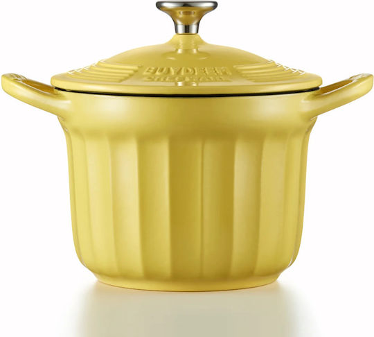Buydeem Deep Pot made of Cast Iron 1.8lt / 23.8cm