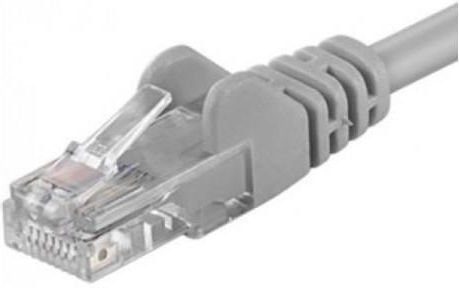 Emtex Utp Patchcord Rj45-rj45 Cat.5e Lszh 0,5m Gri