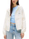 Women's Short Lifestyle Jacket Windproof for Spring or Autumn Graphite