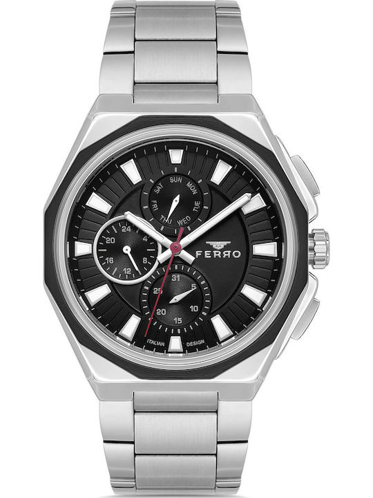 Ferro Women's Watch with Silver Metal Bracelet