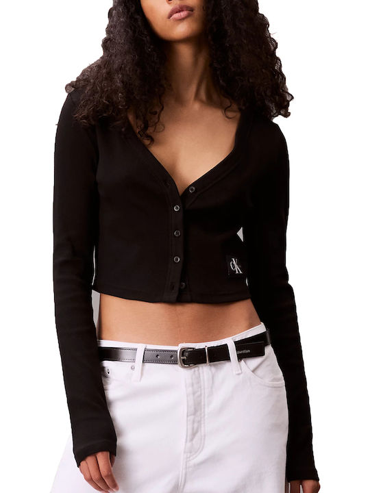 Women's Knitted Cardigan Black