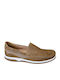 Men's Synthetic Leather Moccasins Brown