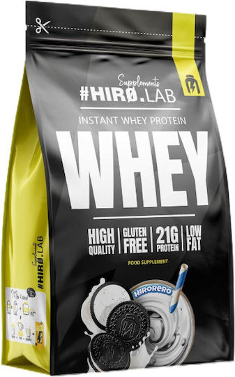 Hiro.Lab Instant Whey Protein Molke Glutenfrei mit Geschmack Oreo 750gr