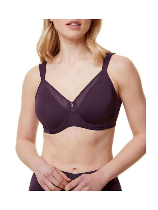Minimizer Minimizer Bra Underwire Purple