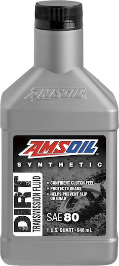 Amsoil Dirt Bike Transmission Fluid Synthetic Motorcycle Gear Oil 80W 946ml