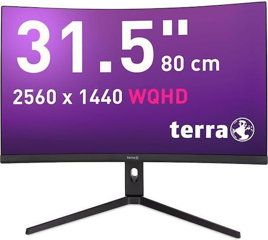 Terra Wortmann AG 3285W VA Curved Monitor 31.5" QHD 2560x1440 με Χρόνο Απόκρισης 6ms GTG
