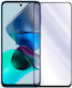 3D Full Face Tempered Glass Μαύρο (Moto G32)
