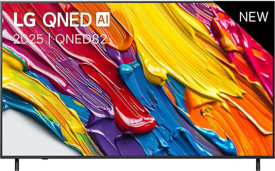 LG Smart Τηλεόραση 50" 4K UHD QNED AI QNED82 HDR (2025) 50QNED82A6B