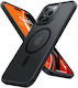 Torras Guardian Magnetic Back Cover Silicone Black (iPhone 16 Pro)