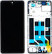 OnePlus Οθόνη mit Touch-Mechanismus und Rahmen für OnePlus Nord CE4 Lite (Schwarz)