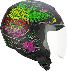 CGM 167S Jet ECE 22.06 Flo Joy Black/Light Blue/Green