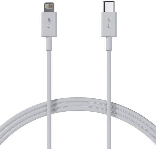 Allity USB-C zu Lightning Kabel 27W Weiß 2m