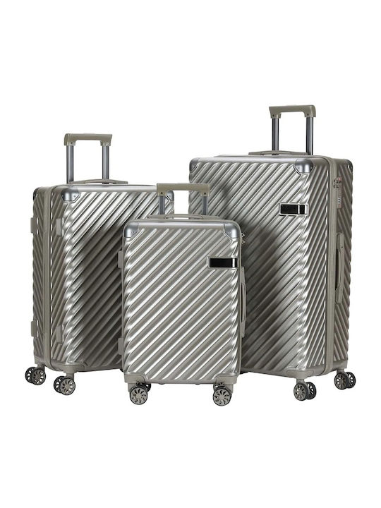Kourk Large Hard Travel Suitcase with 4 Wheels Height 72cm