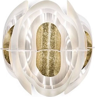 Slamp Leuchte Wand Gold 33x31x21cm