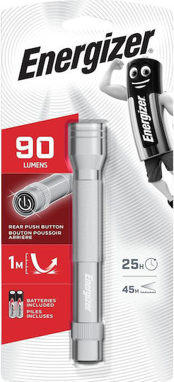 Energizer Flashlight LED IPX4 with Maximum Brightness 90lm