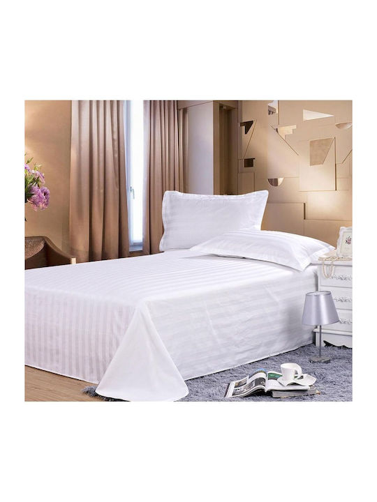 Kotonia Home Cearșaf Single 150x240cm. Alb