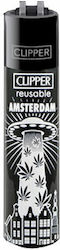 Clipper Amsterdam Αναπτήρας Φλόγας Πολύχρωμος