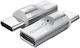 Orico Konverter Micro-USB weiblich zu USB-C männlich Silber 1Stück MT01-SV