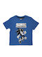 Kinderoberteile Kurzärmelig Blau Sonic