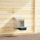 vidaXL Vogelnest Box Kunststoff Grün