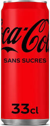 Coca-Cola Zero Cola με Ανθρακικό, Χωρίς Ζάχαρη 330ml Coca-Cola Zero Cola με Ανθρακικό, Χωρίς Ζάχαρη 330ml