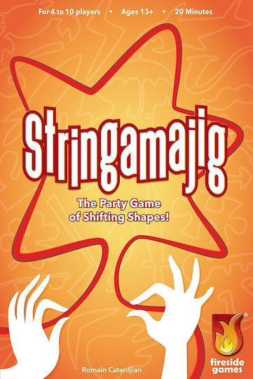 Stringamajig Board Game English Edition for 4-10 Players 13+ Years Old