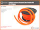 Conchord Auto-Audio-Stereo-Kabel 0gaus Orange St-015o