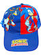Sega Kids' Hat Jockey Fabric Sonic Blue