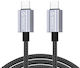 Orico Gqa100 Usb Kabel 100w Usb Typ-C Usb Typ-C 2m Schwarzes