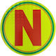 Reflective Round Sticker New Drivers "n" Yellow 16cm