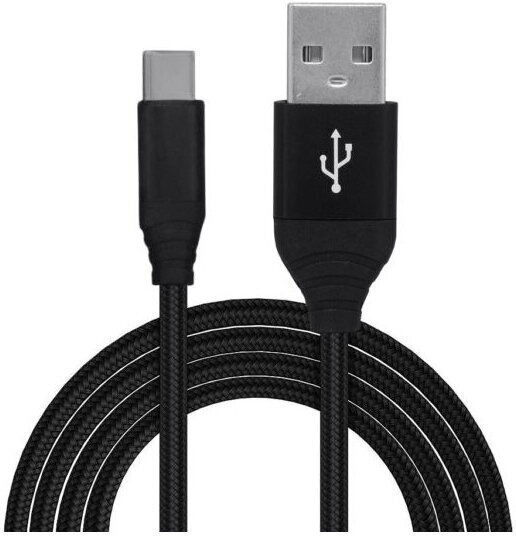 Cablu Power Data Spacer Smartphone USB Type-C M La USB Type-C M Împletit Pachet Retail 1m Argintiu "spdc-typec-typec-brd-sl-1.0" Include TVA 0.06 Lei