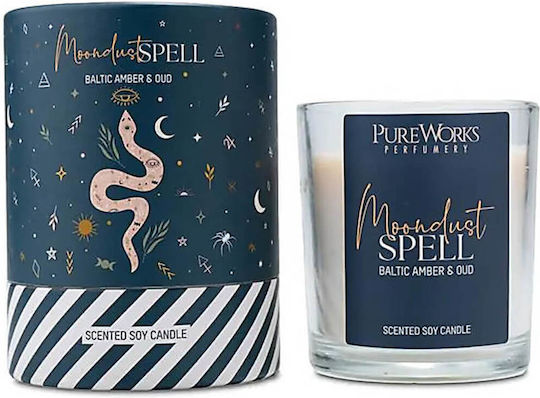 PureWorks Aromatische Kerzen in Blau Gefäß