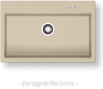 Pyramis Ithaka 1b 070250411 Drop-In Мивка от Синтетичен Гранит Ш78xД51см