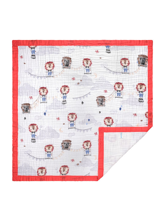 Prosoape Pentru Eructație Și Învelișuri Pentru Înfășat Rezistent La Apă Roșu 110x110cm